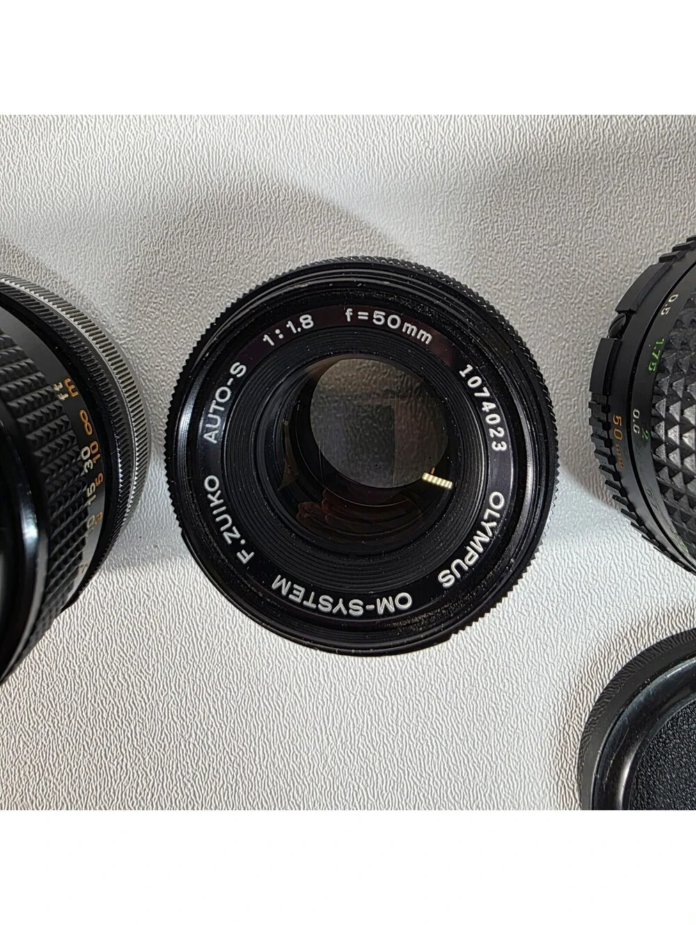 Lot of 5 Vintage 50mm 28mm Prime Lenses Canon FD Minolta Olympus Chinon FUNGUS